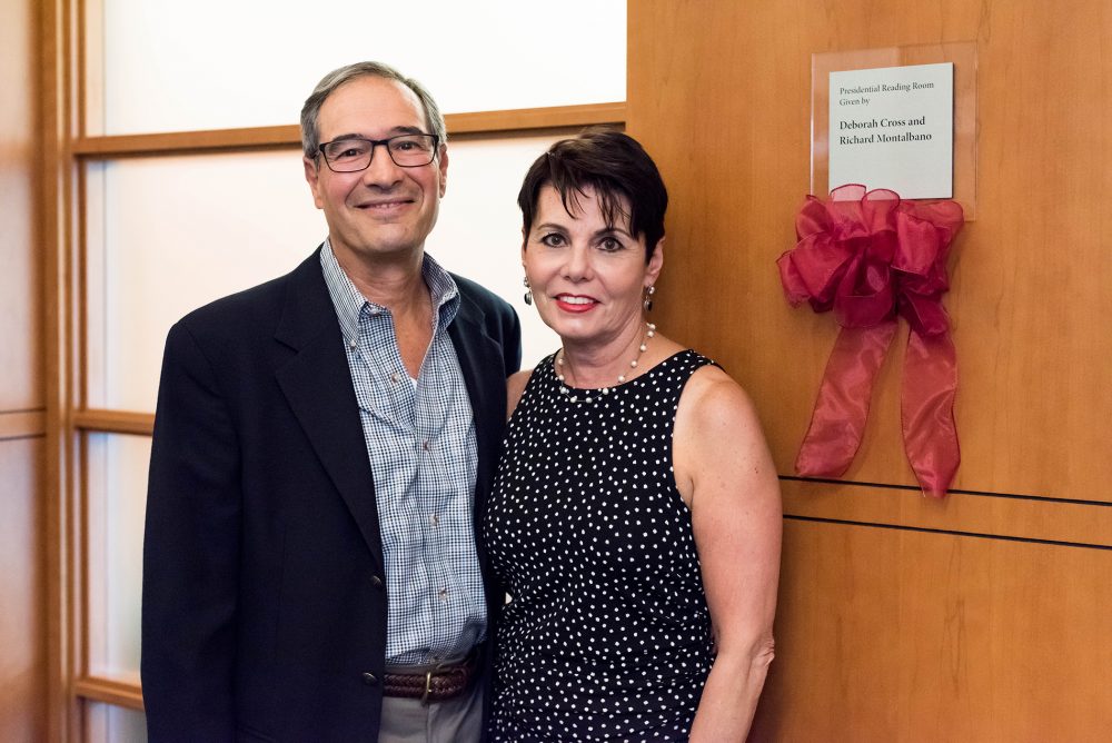 Richard Montalbano and Deborah Cross