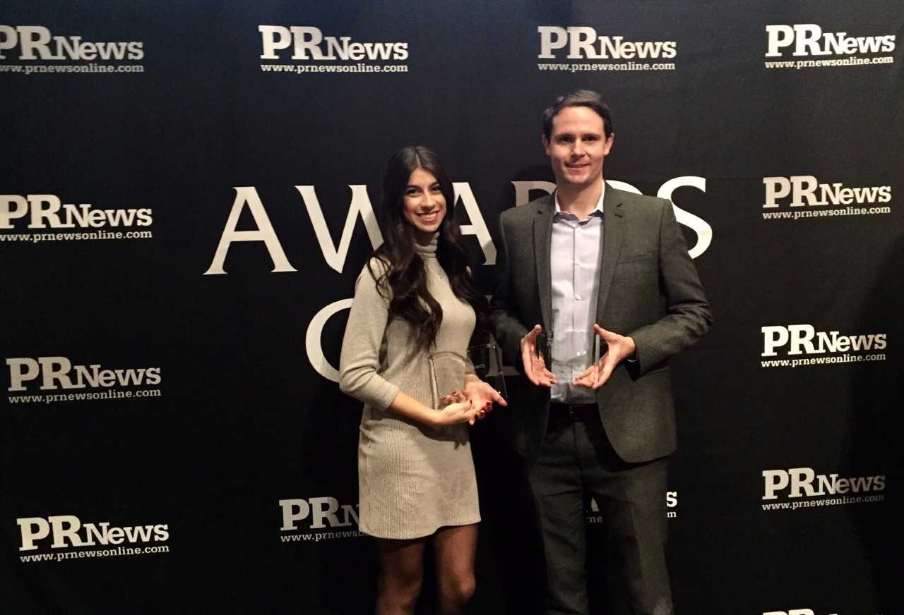 VFTCB’s Taylor Tropea, Ed Harris honored at PR News People Awards