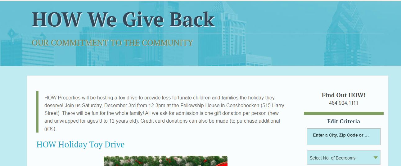 HOW Group in Conshohocken to give away 10 homes