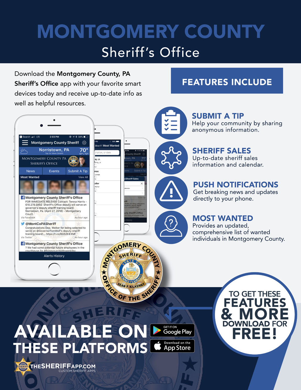 Montgomery County sheriff launches new mobile phone app