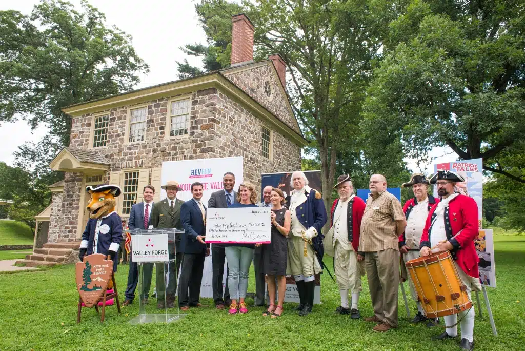 Rev Run makes record-breaking donation to Valley Forge Park