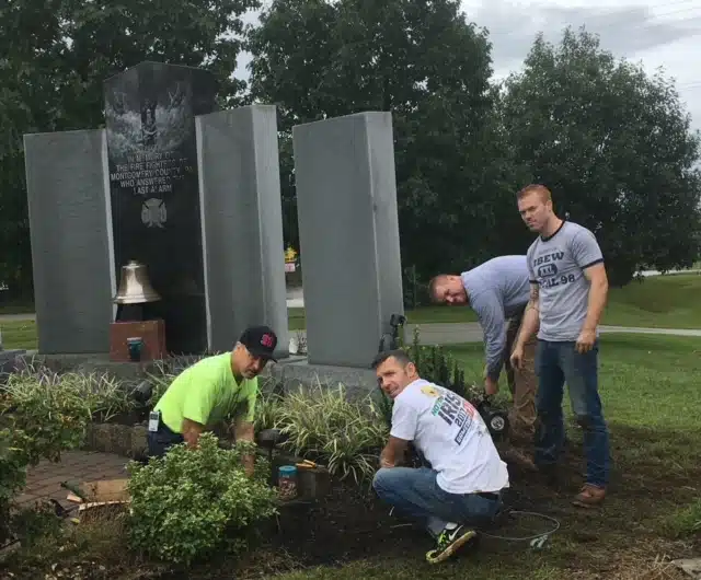 IBEW 98 donate time and skills at Montco Fire Academy