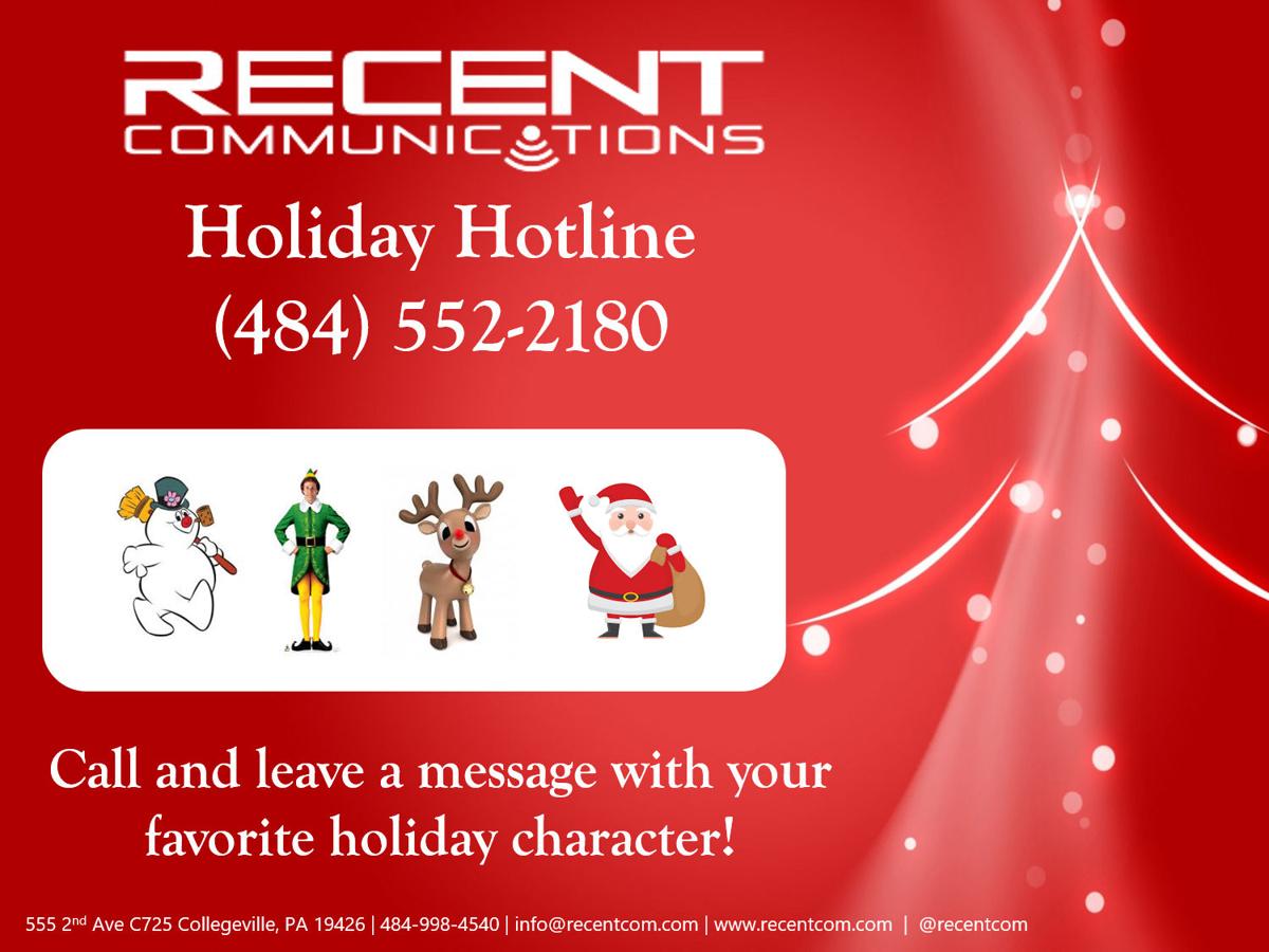 Recent Communications rings in the season with holiday hotline