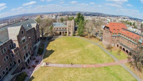 Aerial of The Hill School Quad