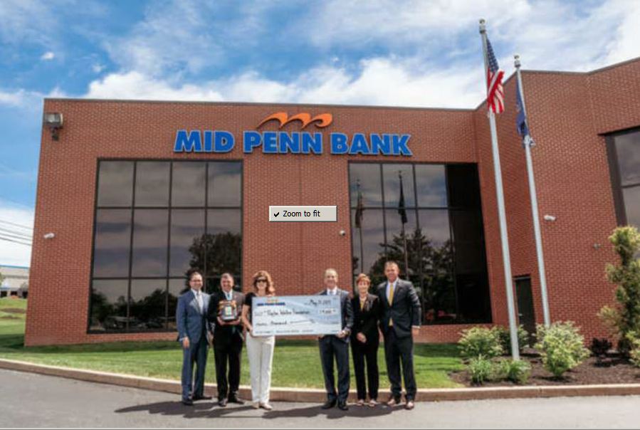 Mid Penn Bank makes donation to combat Sudden Cardiac Arrest