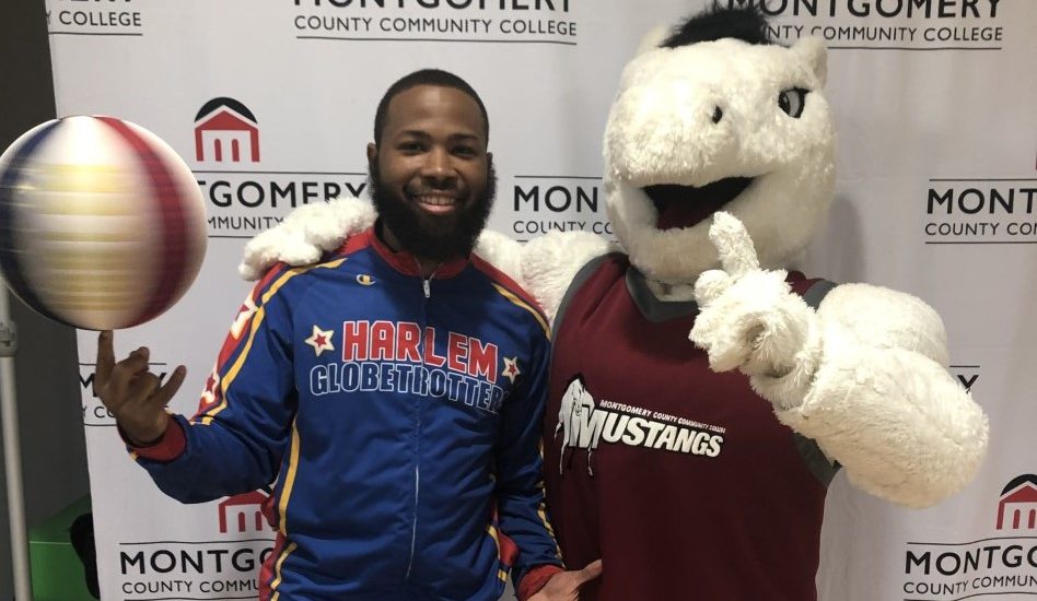 Darnell “Speedy” Artis of Harlem Globetrotters coming home to play at MCCC