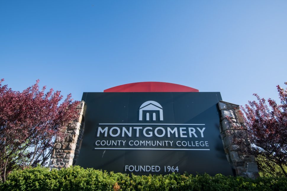 MCCC Campus sign.