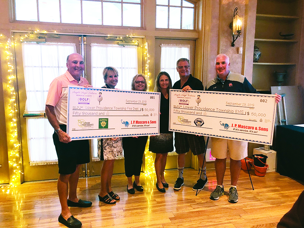 Mascaro-sponsored Memorial Charity Golf Tournament Raises $100,000 for Lower Providence First Responders