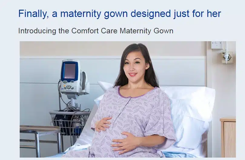 King of Prussia-based company launches ground-breaking maternity gown