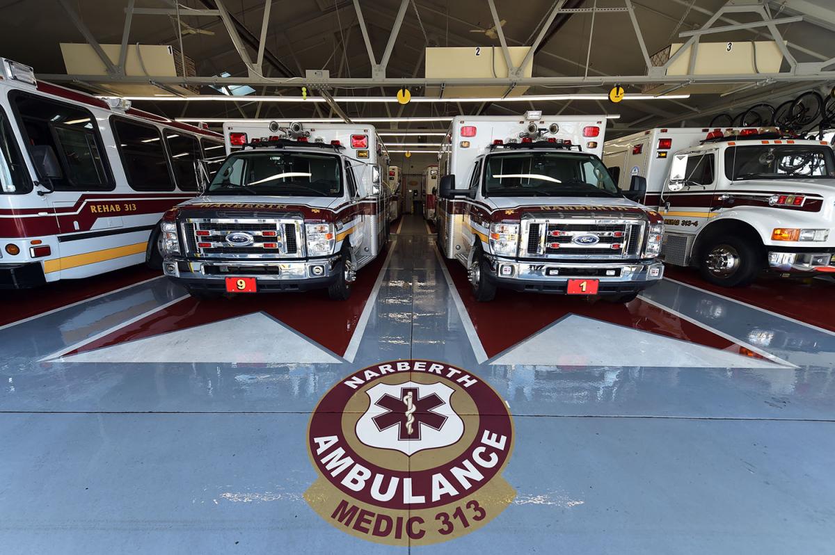 Narberth Ambulance Saves Lives Days and Night On Main Line