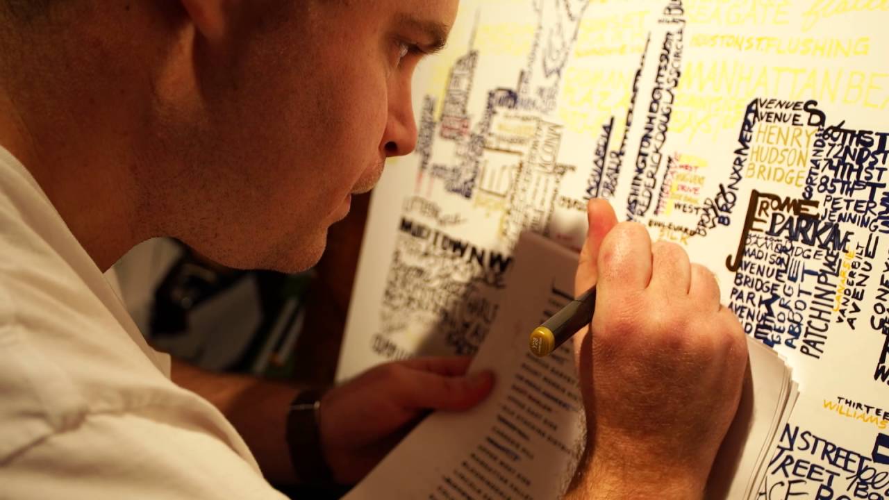 Flourtown Man Creates Unique Sports-Themed ‘Word Art’