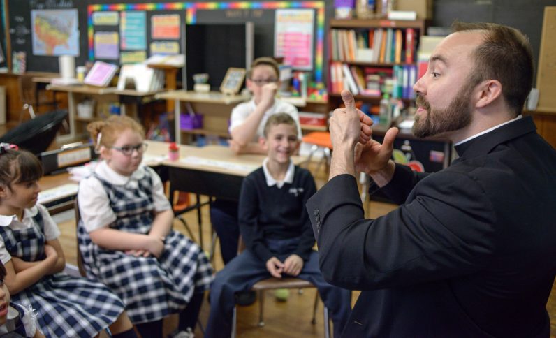 St. Margaret in Narberth Holds Mass for Deaf Congregates in ASL