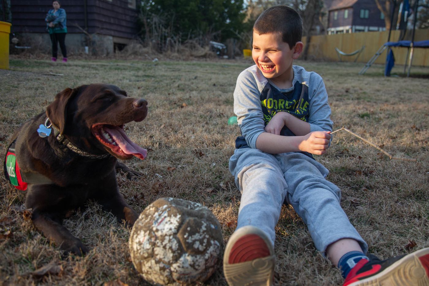 Service Dog Helps Bala Cynwyd Boy with Autism Connect with World