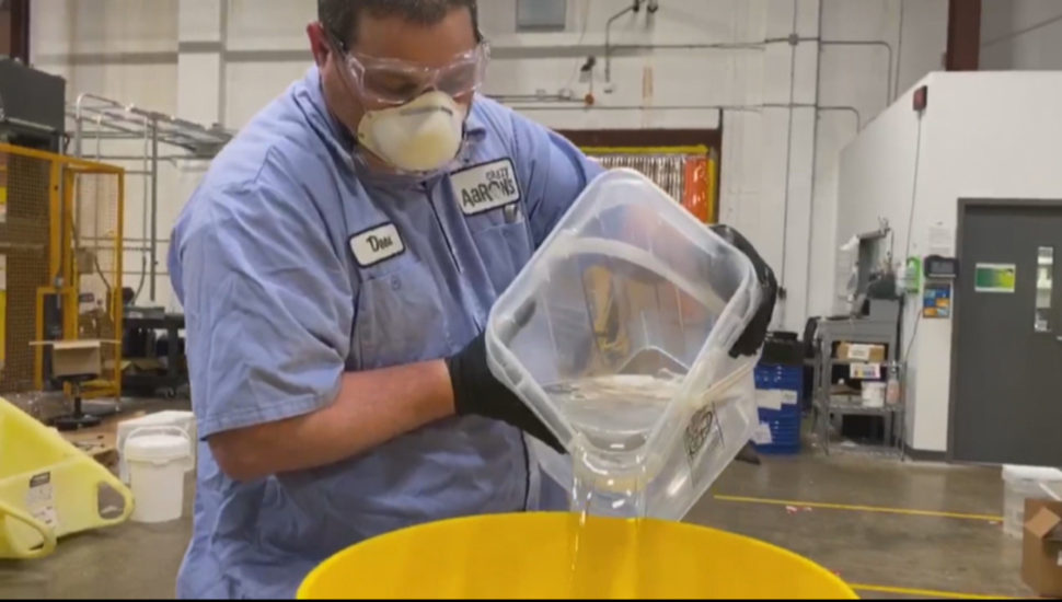 Norristown Toy Company Making Hand Sanitizer to Help Fight Spread of COVID-19