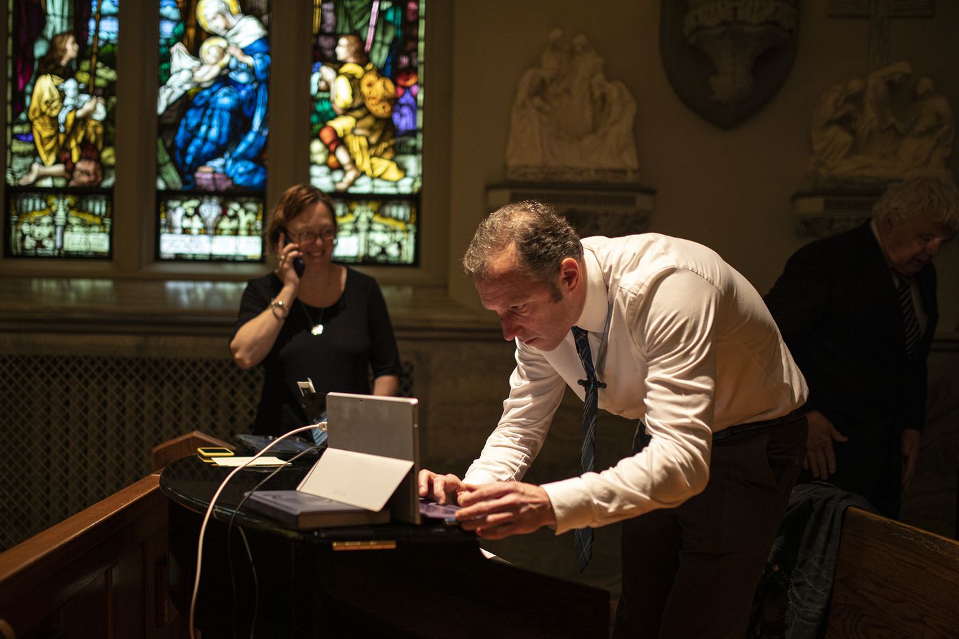 As Coronavirus Outbreak Continues, St. Margaret Church in Narberth Turns to Live-Streaming Funerals
