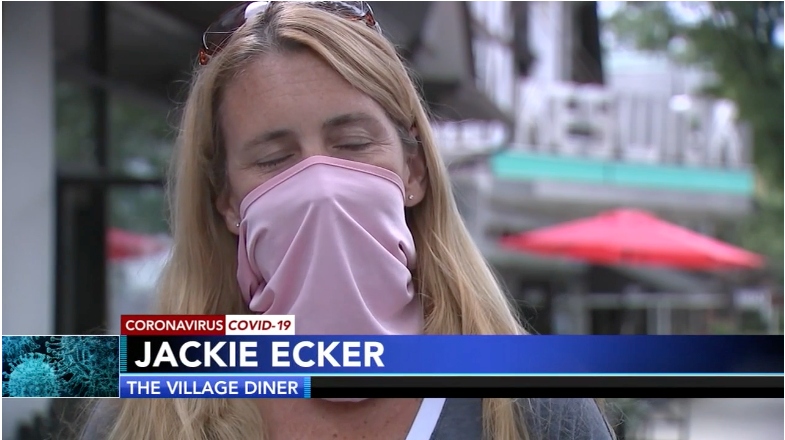 Jackie Ecker - The Village Diner - 6abc - MONTCO Today