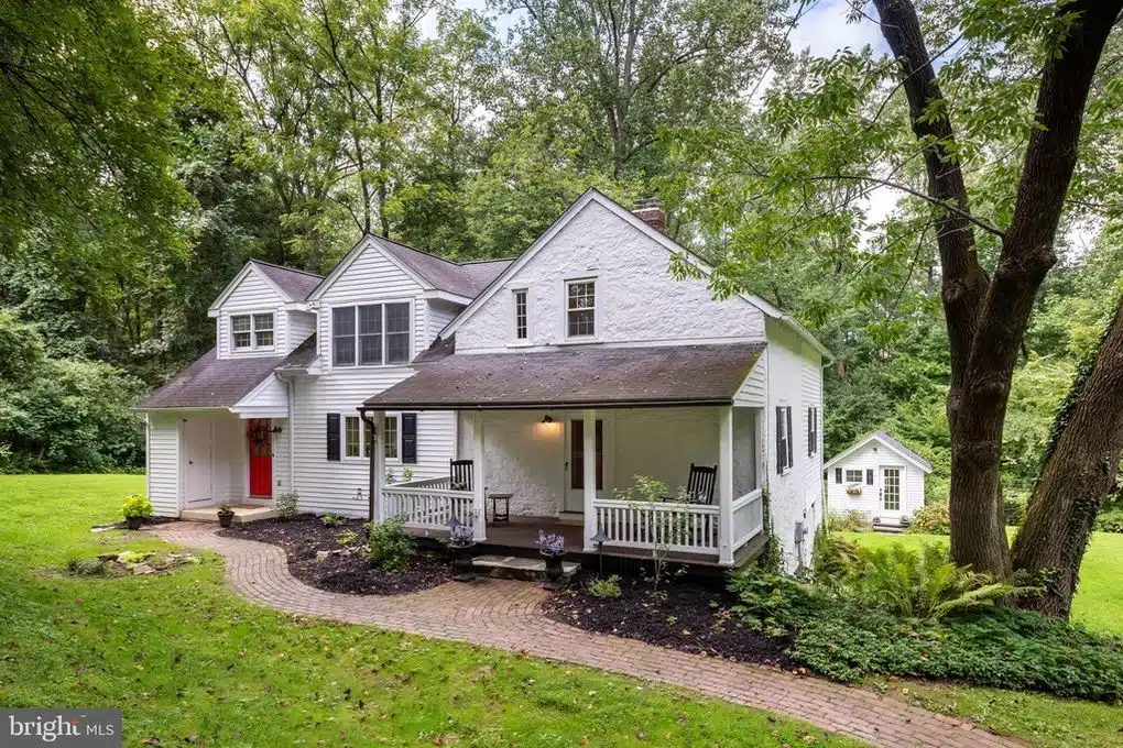 Malvern Bank House of the Week: Secluded Historic Farmhouse in Bryn Mawr
