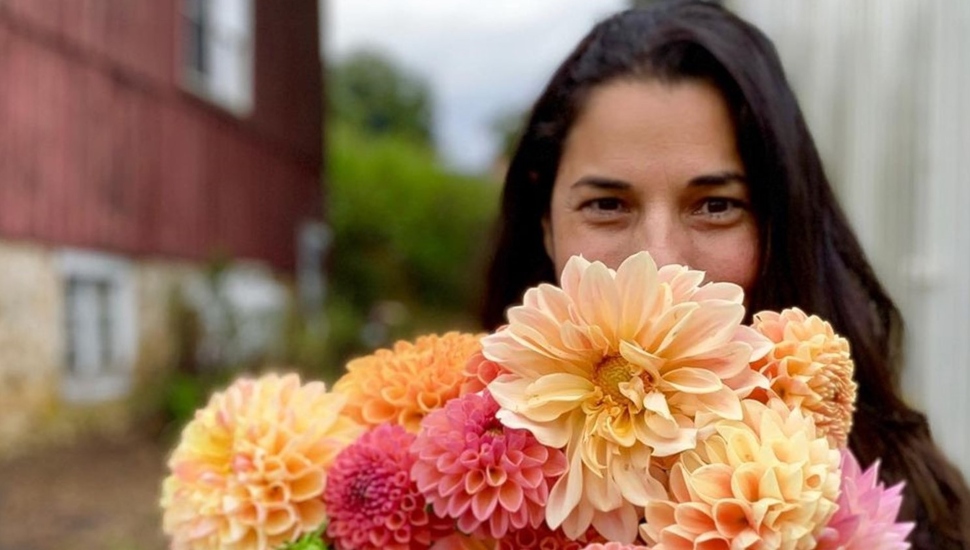 Washington Post Details How an Area Flower Farmer Kept Up Her Spirits During a Time of Stress, Sacrifice