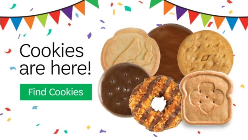 YAY! THEY'RE HERE: Girl Scout Cookies Make Their Way to Montco ...