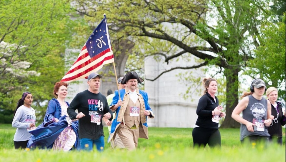 The 15th Annual VF Revolutionary 5-Mile Run Supporting Valley Forge National Historical Park Goes Virtual