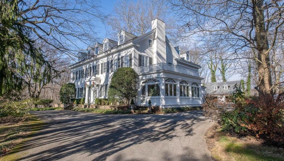 Malvern Bank House of the Week: Elegant, Historic Home in Bryn Mawr Boasts 7 Fireplaces, 5 Bedrooms, and Guest Studio