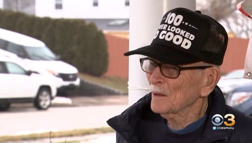 Remarkable Navy Vet Treated to a Parade for 100th Birthday