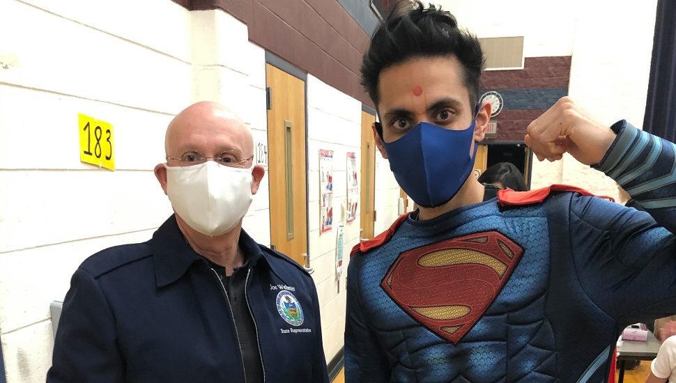Lansdale Pharmacist Vaccinating Thousands of People While in Superhero Garb
