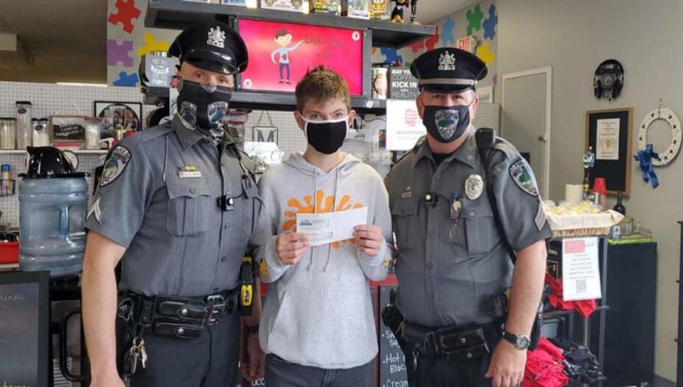 west norriton police with barista jake