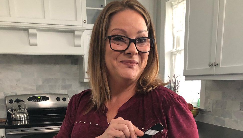 Stephanie Heart of Harleysville with Melanoma