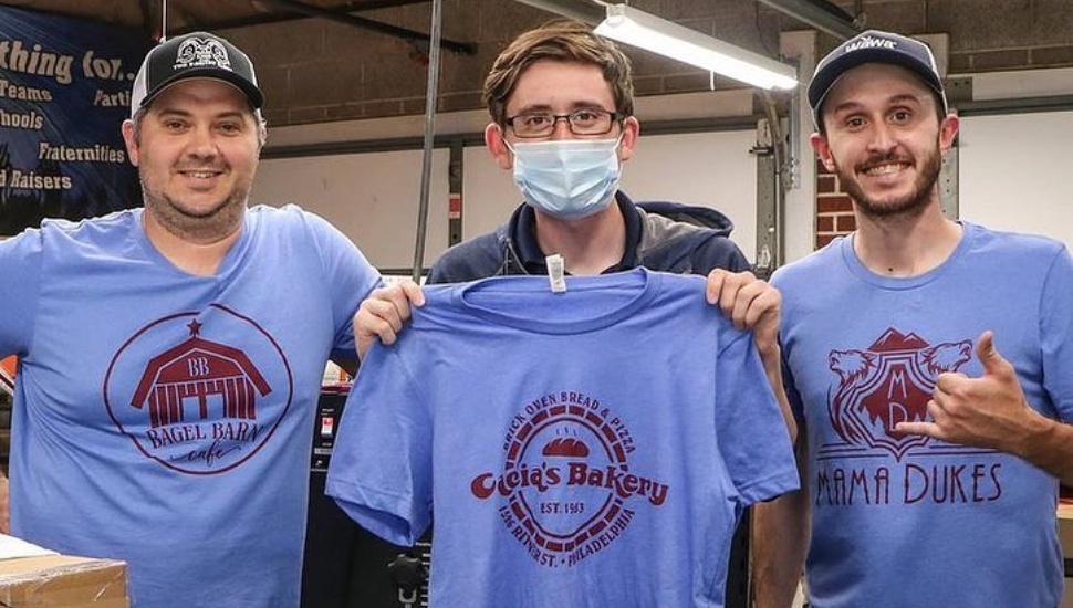 small biz philly t shirt guys