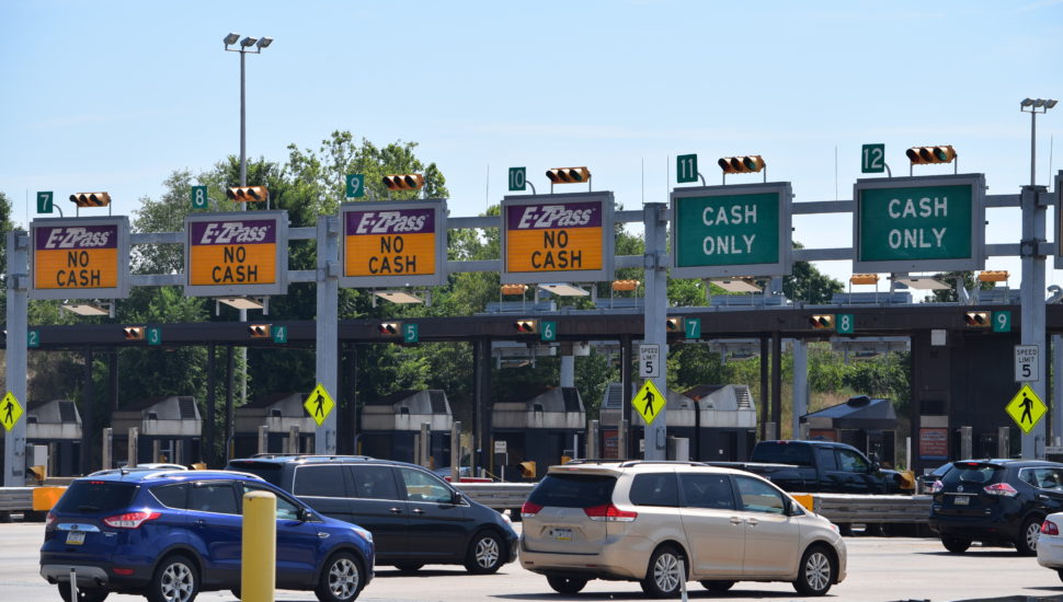 PA Turnpike toll interchange