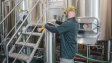 Man creating beer Adapt and Overcome
