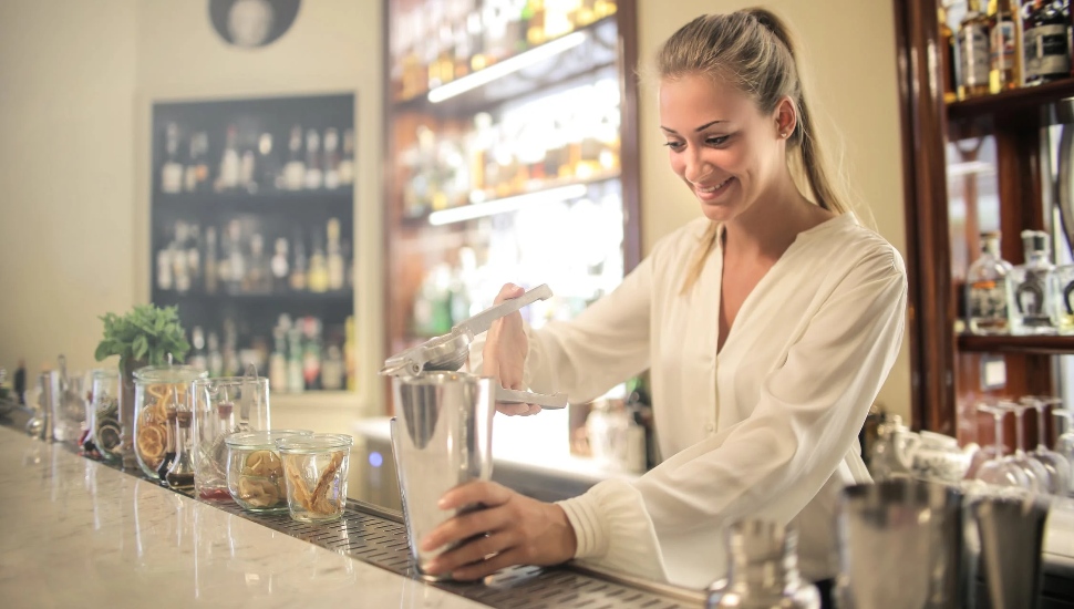 Montco female bartender KOP