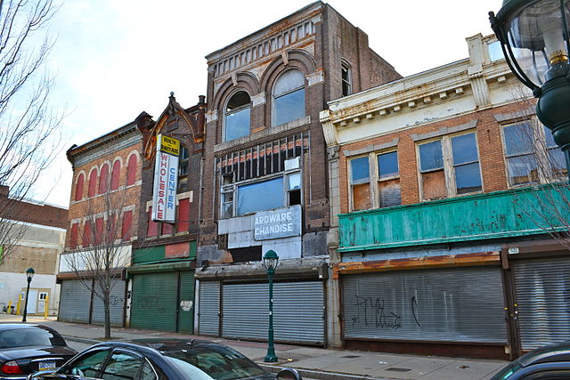 Abandoned Storefronts on Avenue of the States