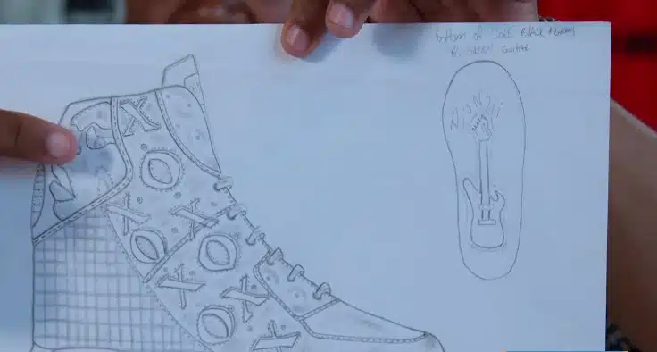 rapper sneakers