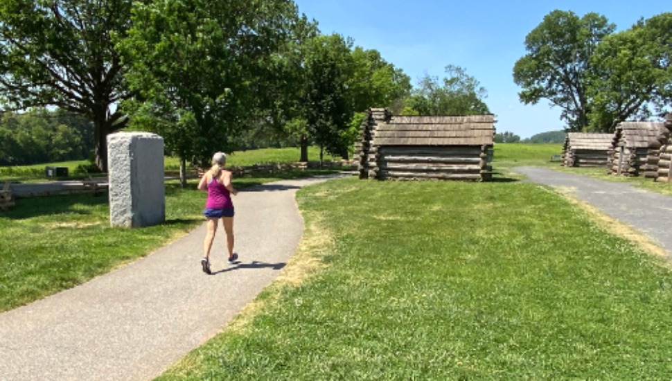 Nature Trail in Valley Forge Park