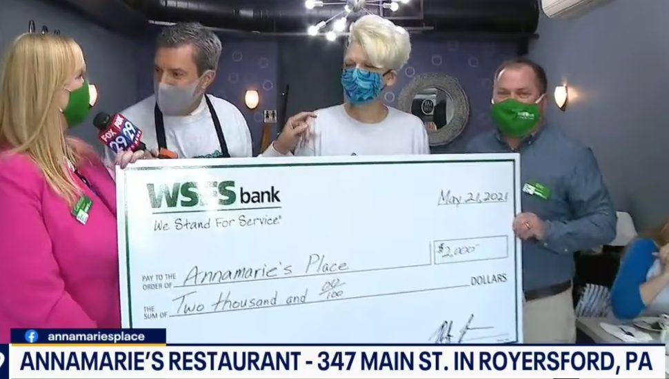 Fox 29 with annamarie's