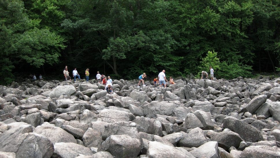 Ringing Rocks Park, Upper Black Eddy, Bucks County