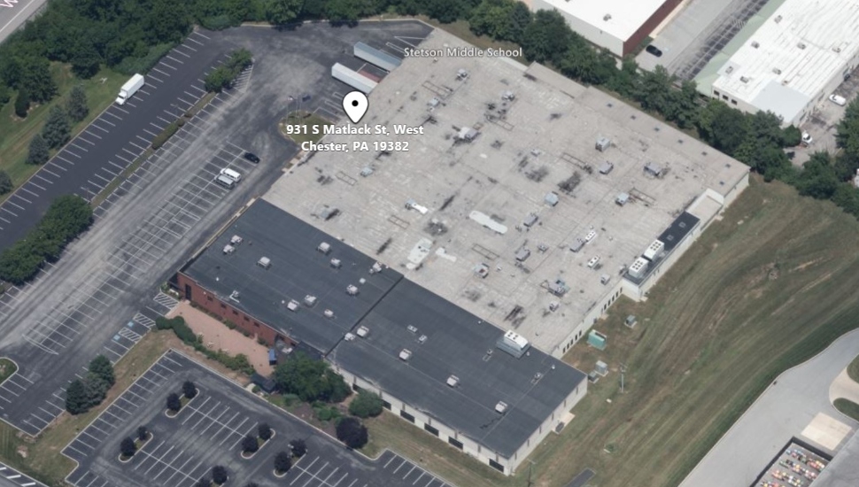 West Chester building map