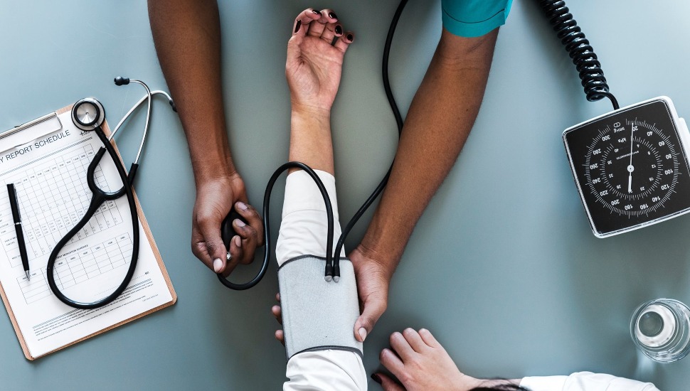 HUED patient blood pressure