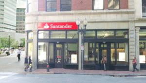 Santander Bank branch building