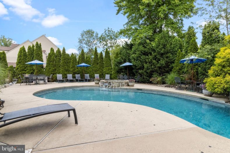 house inground pool