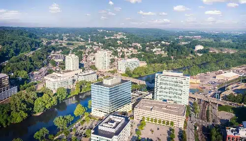 Conshohocken's Seven Tower Bridge