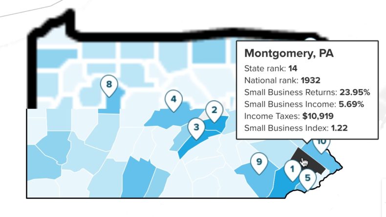 smart asset small business owners map