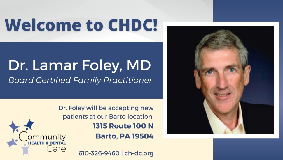 DR. Lamar Foley at CHDC