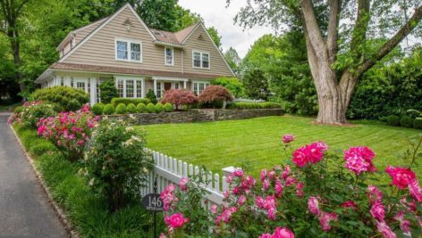 Haverford house with lawn for sale.