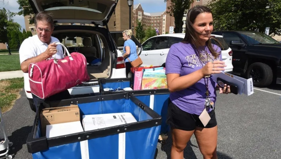 students at West Chester University