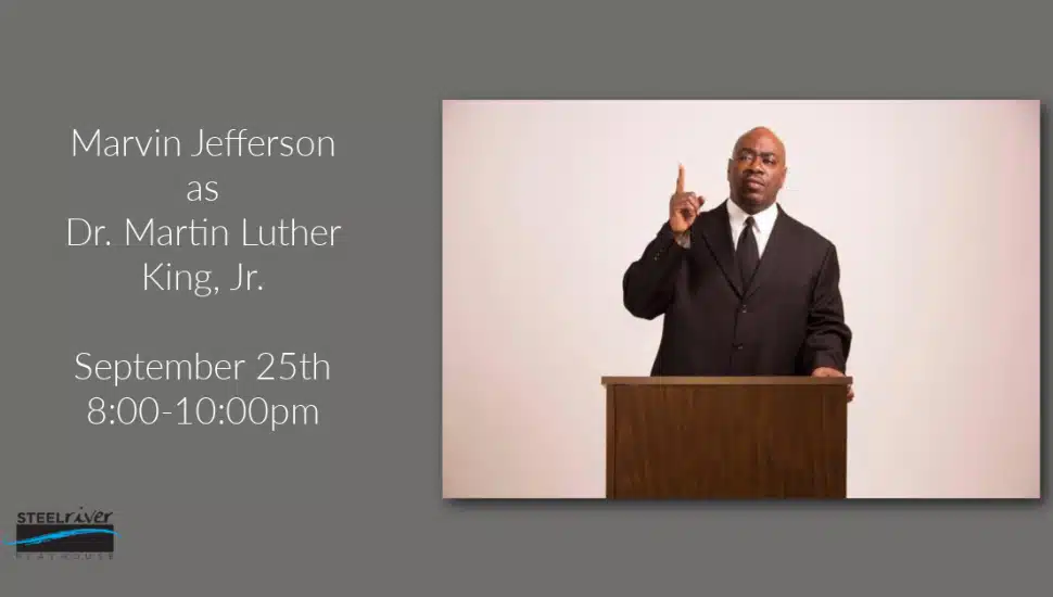 Marvin Jefferson as Martin Luther King, Jr.