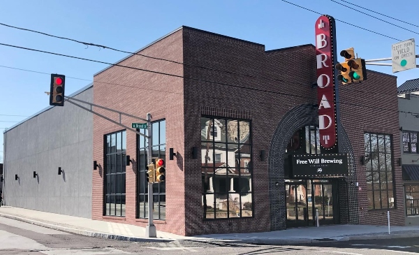 Broad Theatre building in Souderton PA.