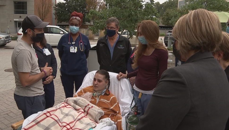 New Mother Meets Her Baby After Spending Months at Lankenau Hospital Fighting COVID-19